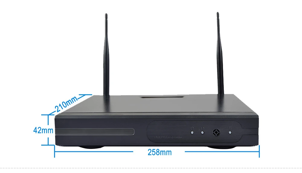 Используйте только с Wetrans Wifi NVR Беспроводная камера ИК ночного видения Водонепроницаемая наружная HD P2P цилиндрическая камера