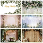 Фон для студийной фотосъемки с изображением цветов на свадебной церемонии