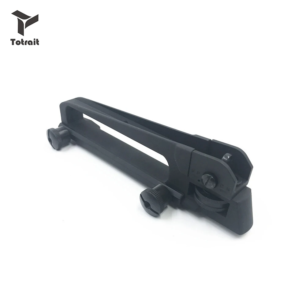 Airsoft AR15 металлическая съемная черная ручка для переноски двойные отверстия A2