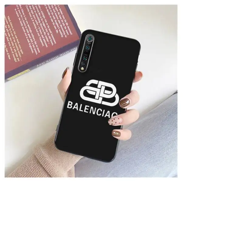 

0 B-Balenciagas Fashion Luxury Brand Phone Case For Xiaomi 8 9 Se 10 10pro Note 2 3 10 MIX2 S MAX2 3 F1 5X