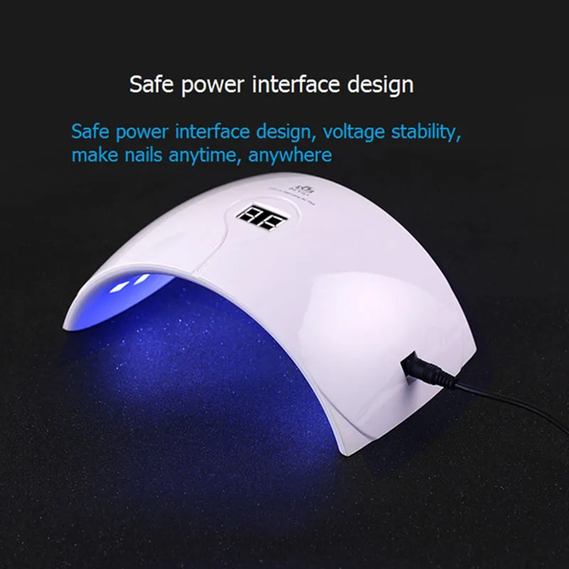 Nail Polish Phototherapy Lamp Dryer 9S LED 36W Automatic Induction Led Lampa Manicure Blow | Красота и здоровье
