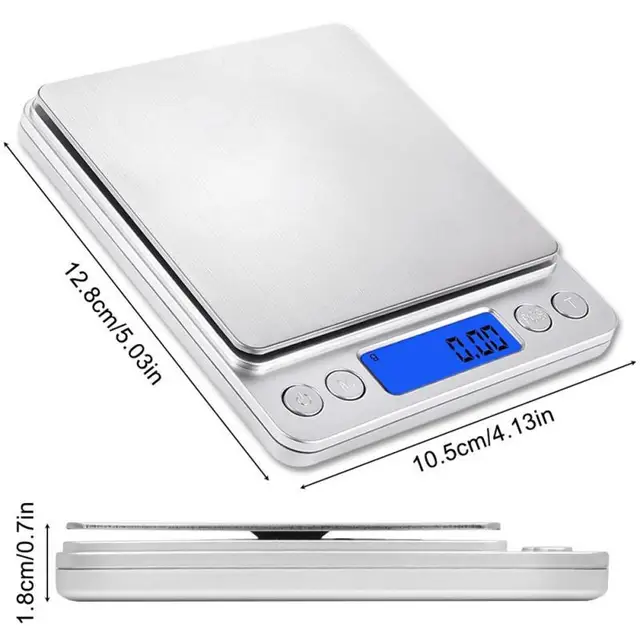Household Kitchen Scale Electronic Food Scales Measuring Tool Precision LCD Scale Digital Electronic Scales Kitchen Gadgets New 6