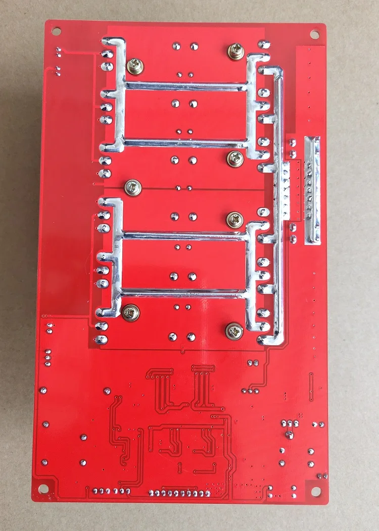 Placa base PCB de potencia del inversor de frecuencia, pantalla LCD completa, 12V a 60V, Universal-4