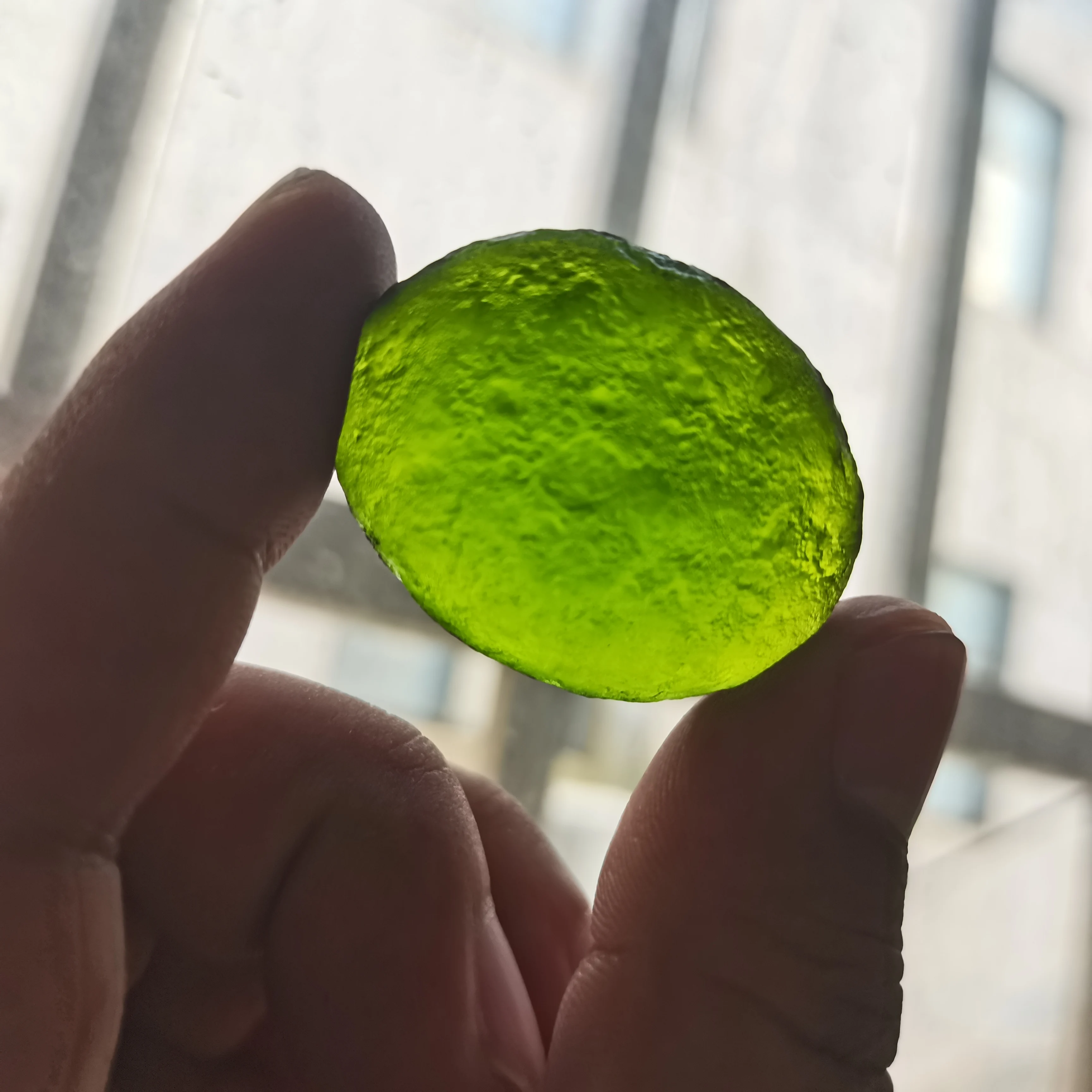 

6-35g Gem Moldavite Meteorite Impact Class Czech 1pcs
