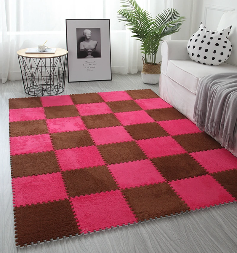 Коврик для ползания мягкий волшебный гостиной спальни 30x30 см 10/16/20 шт.|Ковер| |