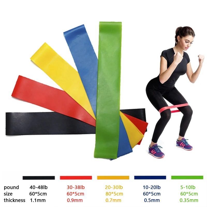Резинки для йоги Уличное оборудование фитнеса 0 35 мм 1 резинки пилатеса