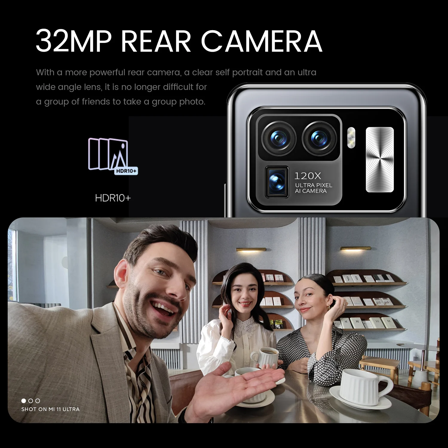 

Global 6.7 Inch Mi11 Ultra 8+256GB Andriod10 Phone MTK6889 10 Core 6800mAh Big Battery 16+32MP 2021 Newest Smartphones 4G 5G LTE