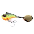 1 шт. вращающаяся металлическая Вибрирующая Приманка VIB, блесна, ложка, рыболовные приманки 9 г, 16 г, 21 г, приманки для джиггинга, зимняя искусственная снасть для форели, рыба