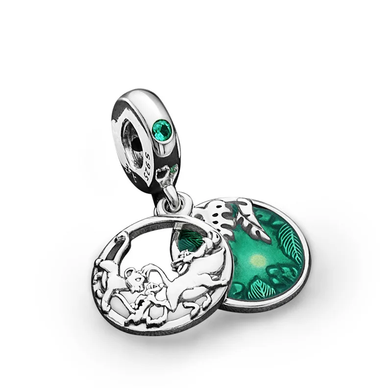 Модная подвеска Стерлинговое Серебро оригинал 1:1 копии король льва Симба и