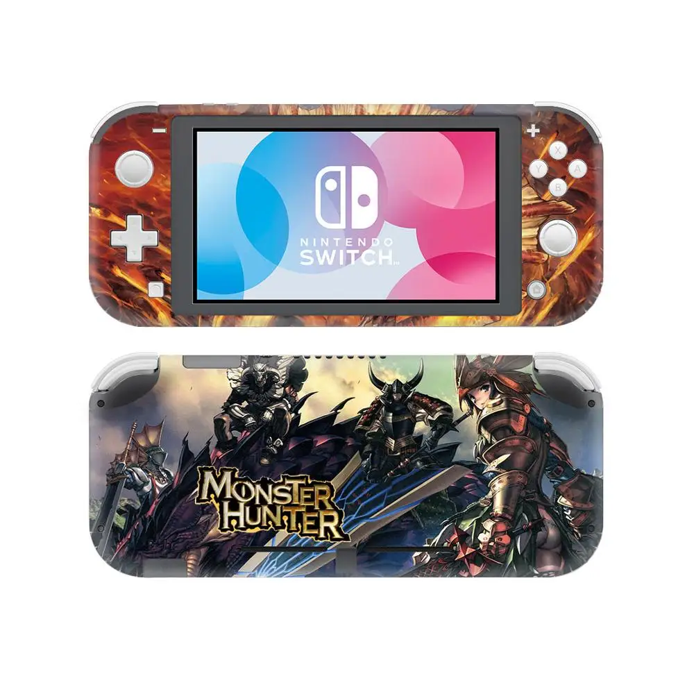 Наклейка на кожу Monster Hunter Для Nintendo Switch Lite консоль и контроллер переключатель