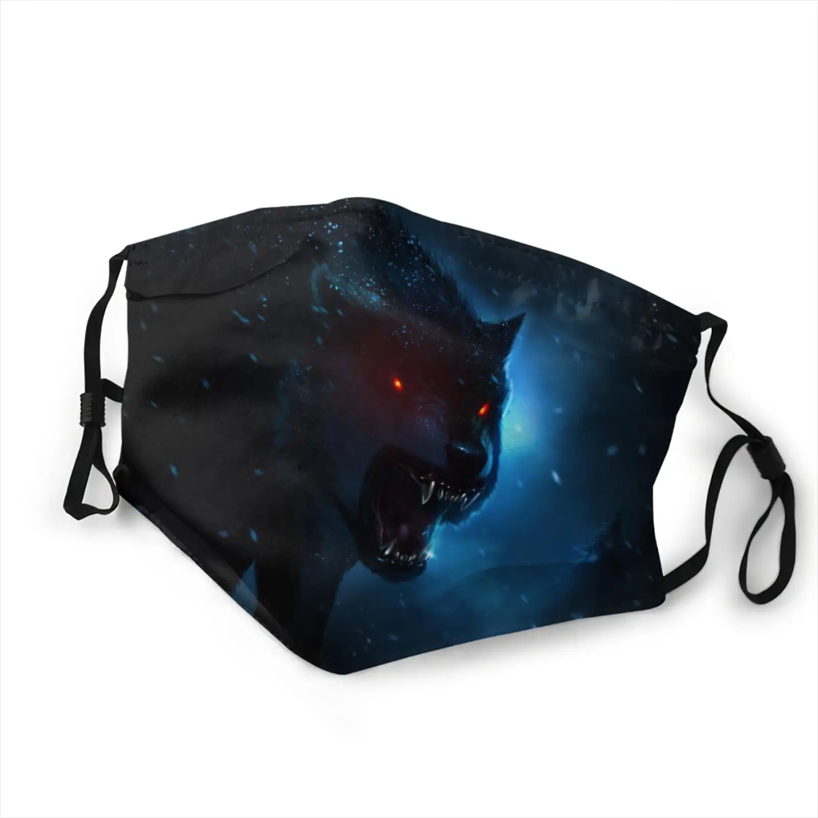 

brand wolf Filter dust mask harajuku ladies/mens Filter dust mask wolf ring teen boy/children reusable mask PM2.5