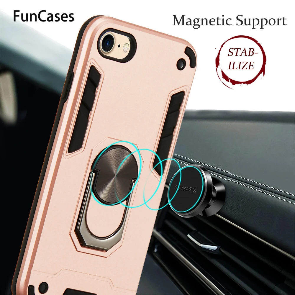 Силиконовый ударопрочный автомобильный магнитный держатель кольца мягкий TPU