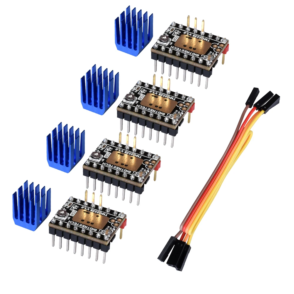 Драйвер BIGTREETECH TMC2225 V1.0 для шагового двигателя UART VS TMC2208 TMC2209 | Компьютеры и офис