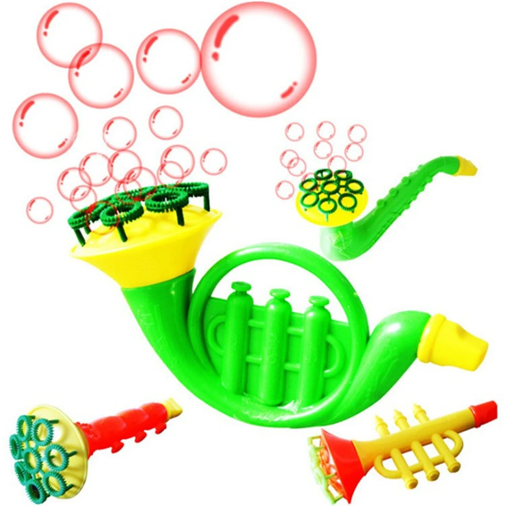 

Water Blowing Toys Random Color Bubble Gun Soap Bubble Blower Outdoor Child Toys New Creative polyporous Wedding Machine