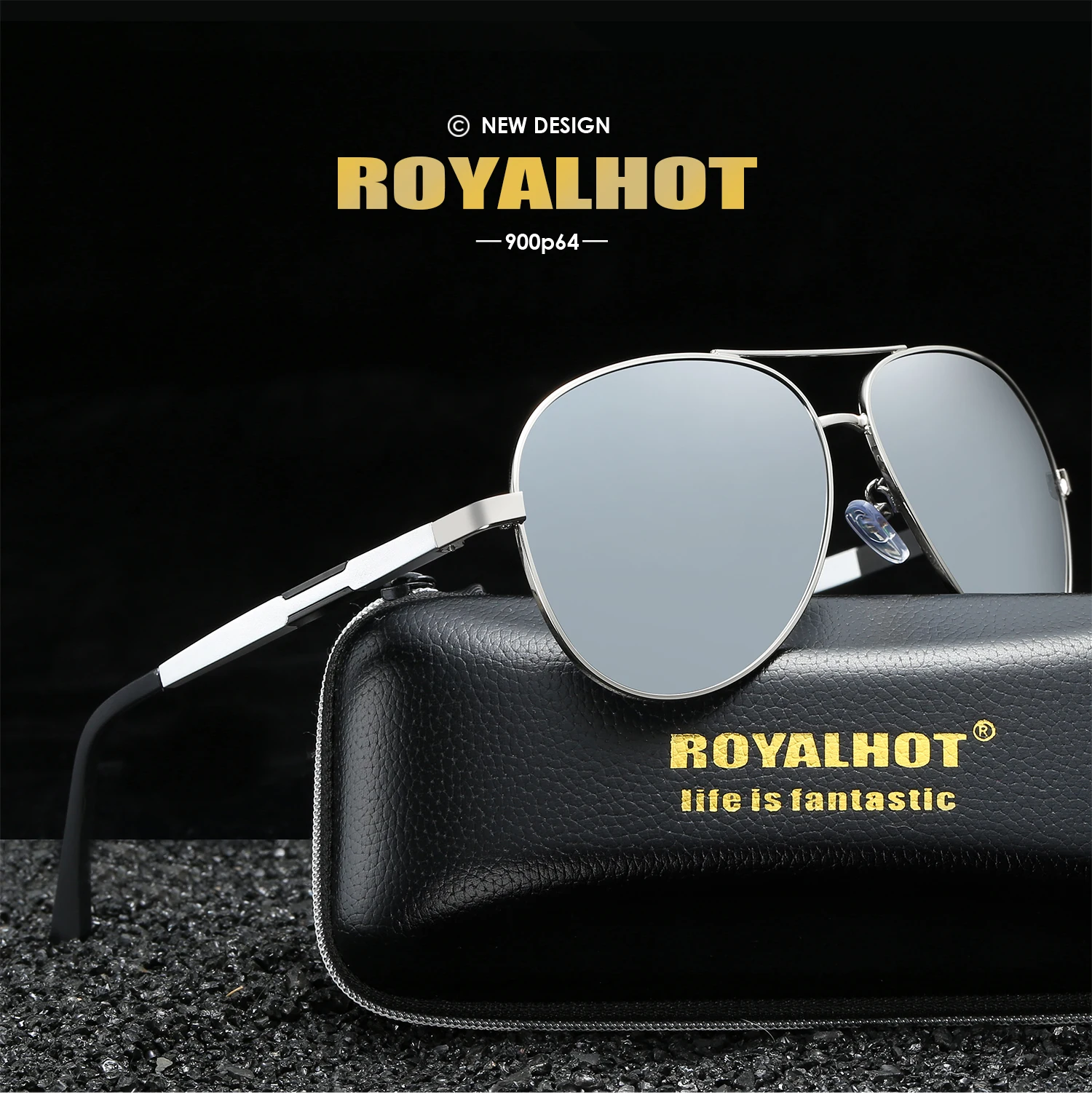 RoyalHot, мужские, женские, поляризационные, алюминиево-магниевые, овальная оправа, солнцезащитные очки для вождения, солнцезащитные очки, солнцезащитные очки, мужские очки, 900p64