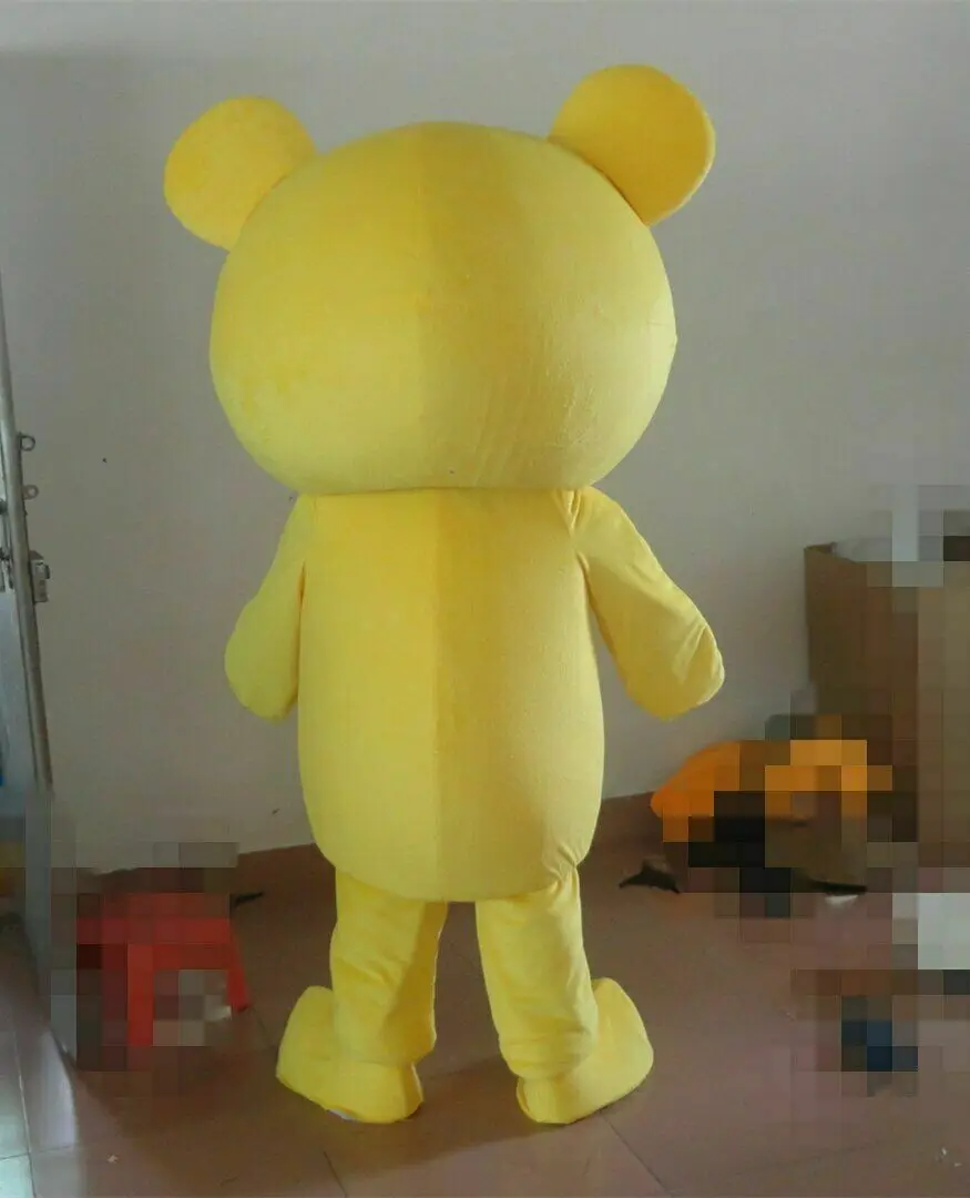 

Yellow Bear Mascot Costume Suits Cosplay Party Outfits Carnival Christmas Adult Event Apparel Cartoon Character Birthday Clothes