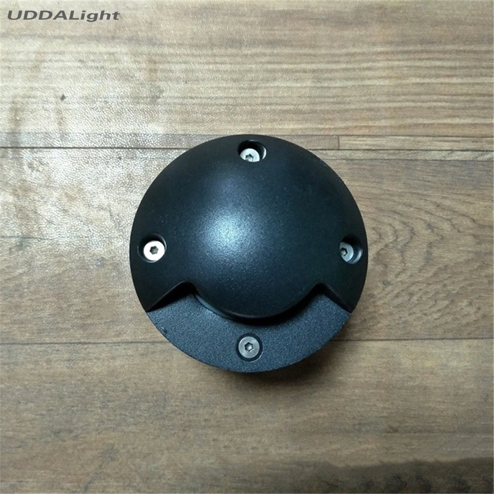 Лестничный светодиодный напольный 3 Вт подземный светильник 1 боковой ing Dia78 * H80mm