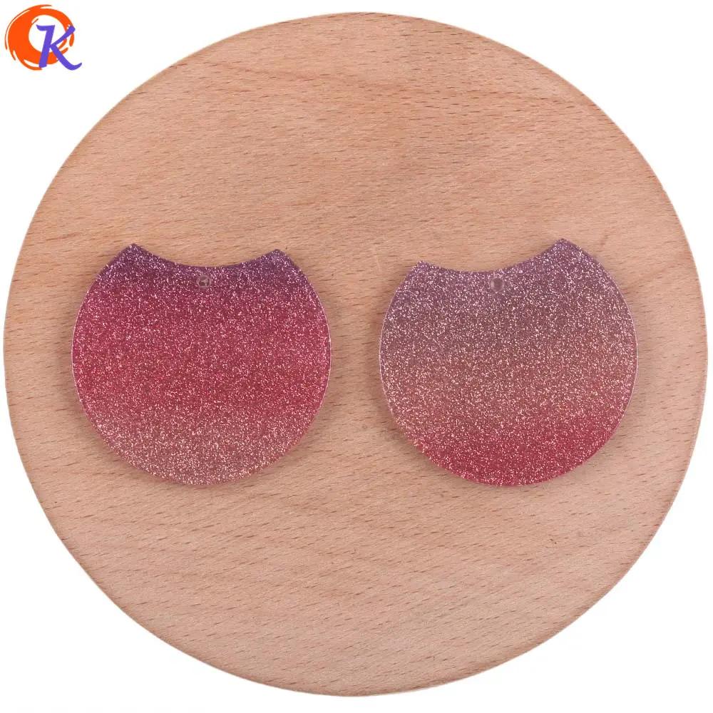 

Cordial Design 50Pcs 33*37mm Jewelry Accessories/Earring Connectors/Round Shape/DIY Earring Making/Hand Made/Earring Findings