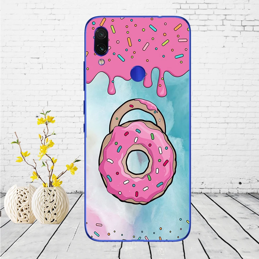 C33 Чехол для Xiaomi Redmi Note 7, силиконовый чехол для Xiaomi Redmi Note 7, задняя крышка, чехол для Redmi Note 7, чехол для телефона - Цвет: C33
