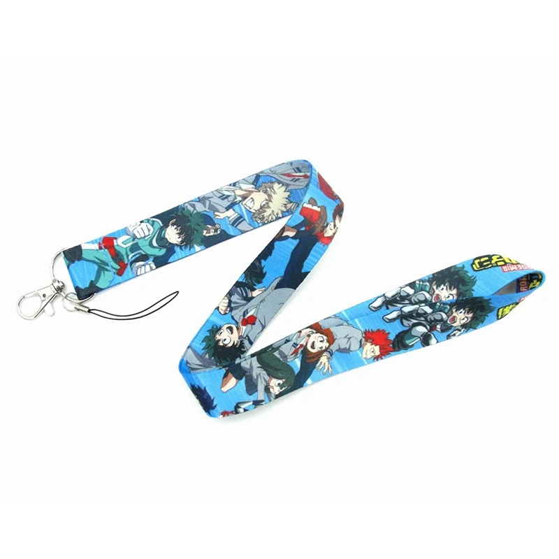 

Anime My Hero Academia Boku No Hero Academia Phone Rope Strap Clip Charm Cords Lariat Lanyards Keychain Costume Pendant New Gift