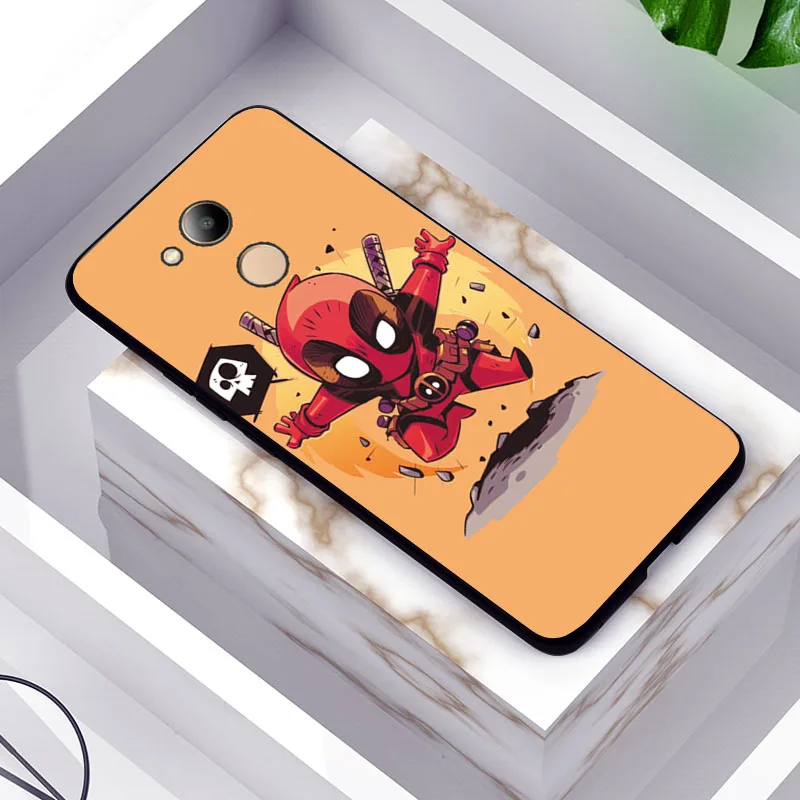 TPUBLK581 Тор, Мстители для huawei Honor 6C Pro Чехол Honor 5A Ru 6X 6A Honor 7A Pro 7C Чехол черный ТПУ для huawei Honor 9 8 Lite 6C - Цвет: TPUBLK581