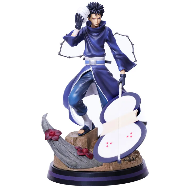 

Na PVC Action Figure Uchiha Obito Statue Model Toys Anime Na Shippuden Uchiha Obito Figurine Doll Children Gift 31cm
