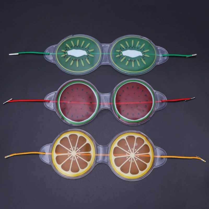 Фруктовый гель для укладки волос повязка на глаза холодная Упаковка Горячая