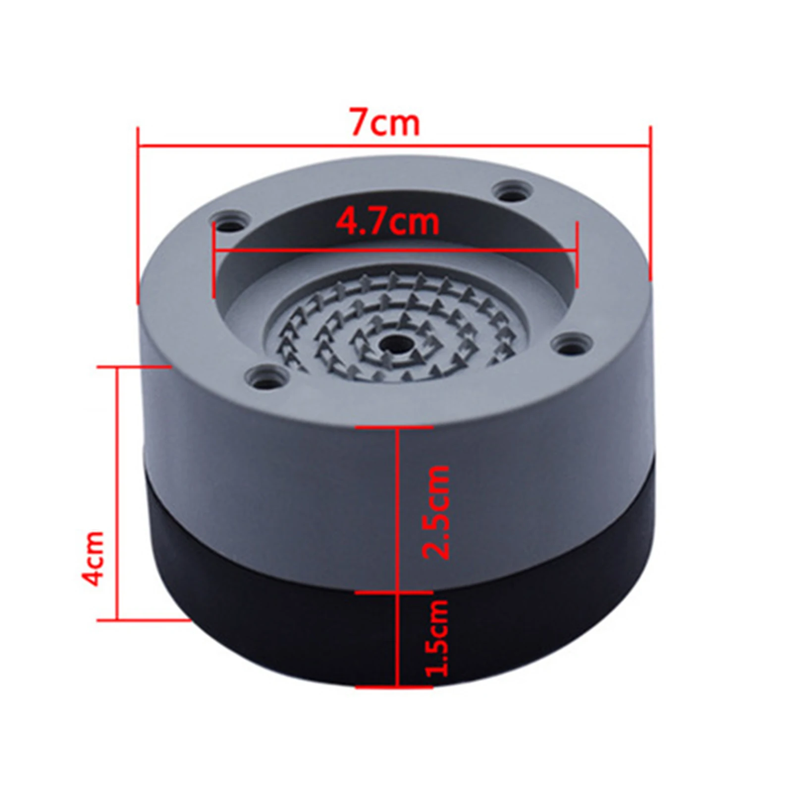 

Washing Machine Refrigerator Rubber Foot Mat Universal Fixed Anti-Skid Shock Absorption For Furniture And Home Appliance --M25