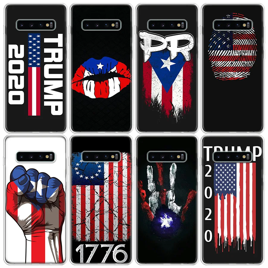 Телефонный чехол с изображением Дональда Трампа на тему выборов 2020 для Samsung Galaxy A51