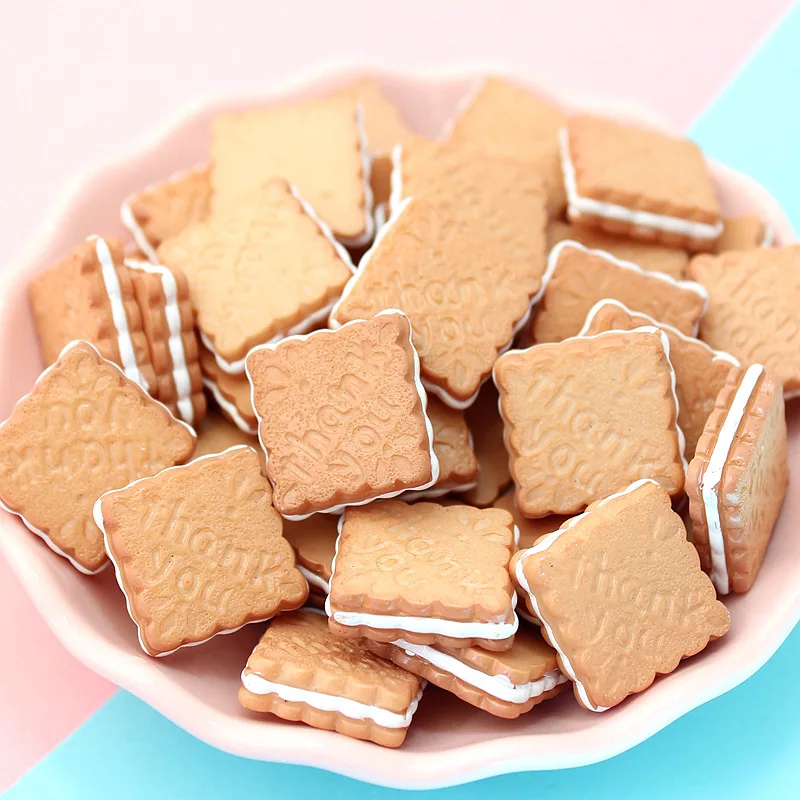 

1pcs Toy Biscuits Kitchen Toys Children Simulation Food Kitchen Toy Set Pretend Play Miniature Snack Educational Toys Girl Kid