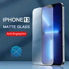 3 шт. 9H матовое закаленное стекло для iPhone 11 12 13 Pro Max 13 mini стеклянная защита экрана