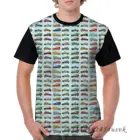 Смешная семейная Одинаковая одежда, мужская футболка с узором цитро и мичером, женская футболка с принтом, детские топы с коротким рукавом, футболка