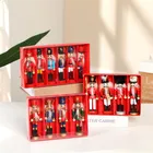 2021 Счастливого Рождества, новогодний подарок, детский деревянный подвесной гайковёр, 1 шт., 12 см, рождественские украшения для дома