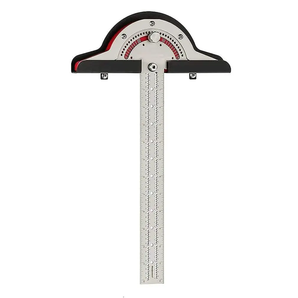 

Woodworkers Edge Rule Efficient Protractor Angle Protractor Woodworking Ruler Angle Measure Stainless Steel Carpentry Tool
