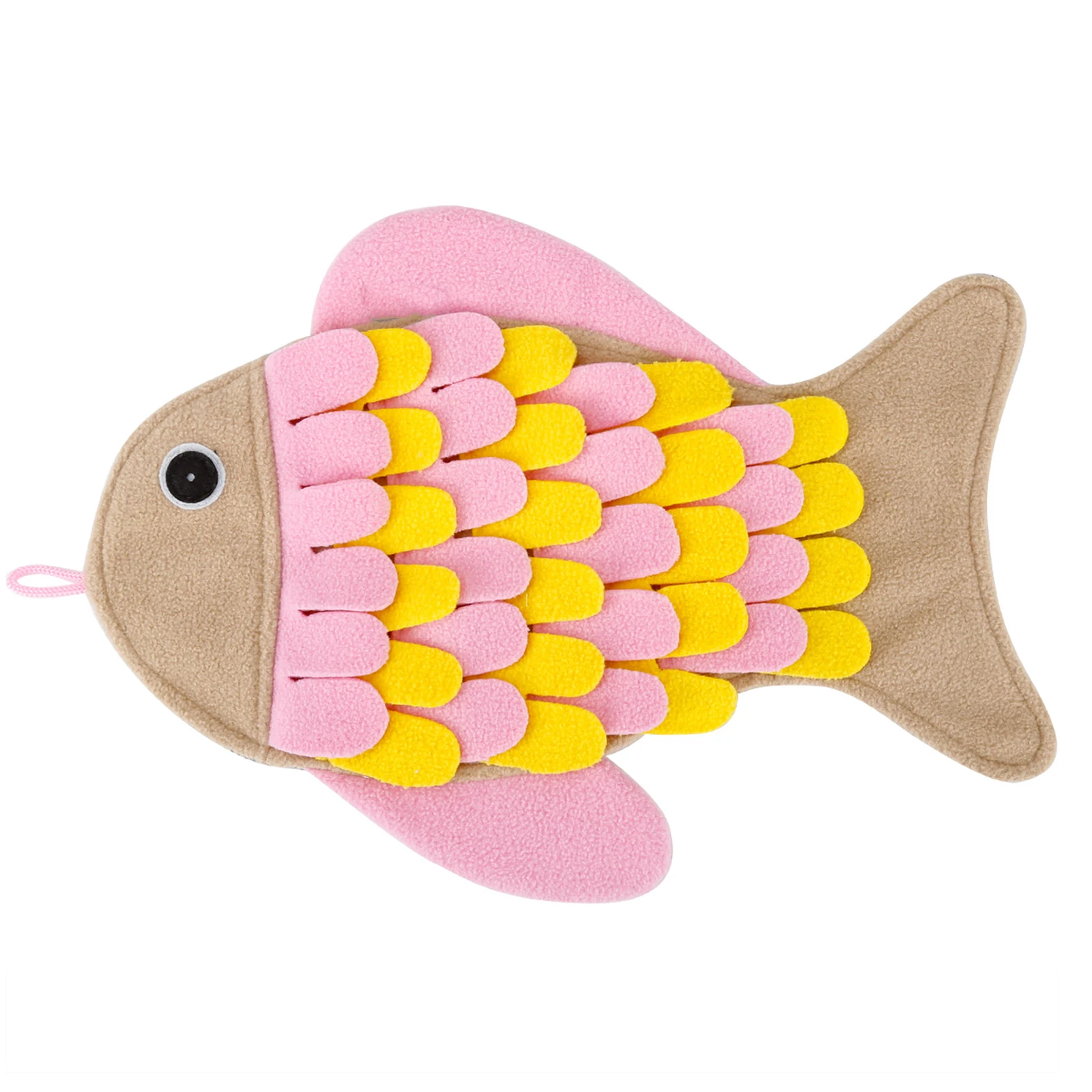 

Fish Shape Cat Snuffle Mat Cat Food Dispensing Mat Pet Nosework Training Mat Machine Washable And Hand Washabl