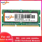 Модуль ОЗУ WAL RAM ddr3 8 Гб для ноутбука 1333 МГц 1866 МГц 1600 МГц 204Pin 1,5 в DDR3 Sodimm, память для ноутбука