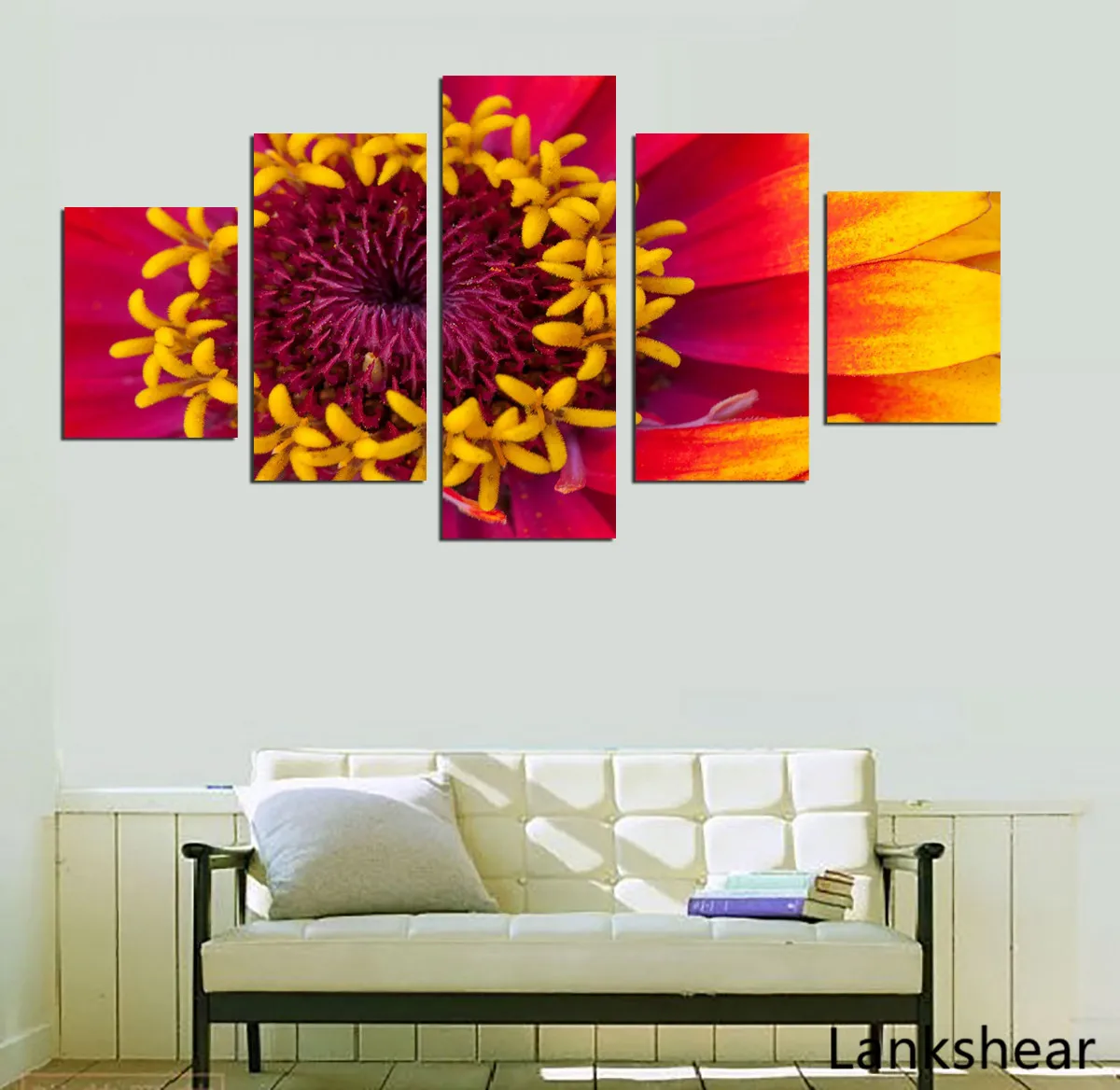 Картина на холсте настенные картины домашний декор рамка 5 шт. цветочные