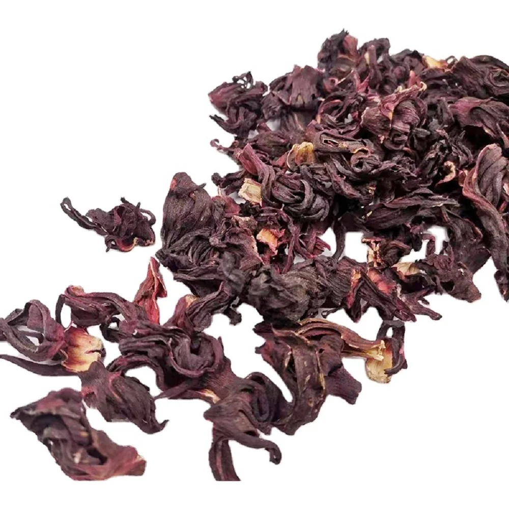 

500g Hibiscus Sabdariffa in dried flowers 100% Pure and Natural Flower Tea