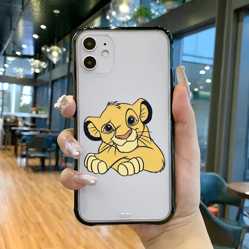 Чехол для телефона с изображением Льва из мультфильма iPhone 11 X XR Xs Max 8 7 Plus