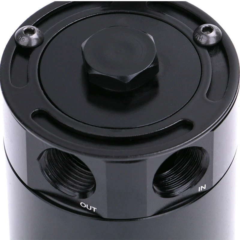 Маслоуловитель бак с 2 портами перегородка сепаратор воздуха и масла