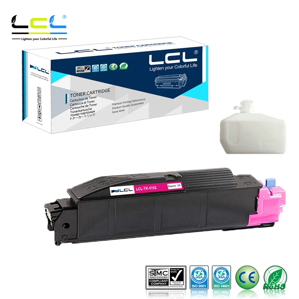 LCL TK-5152 TK-5152K C M Y 1T02NS0US0 (1-Pack K/C/M/Y) Тонер-картридж совместимый для Kyocera ECOSYS M6035cidn M6535cidn |