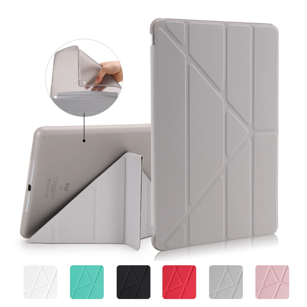 Кожаный чехол для Apple iPad Mini 5 4 3 2 1 Mini5 Mini4 Mini3 Mini2 Mini1 TPU PU складной чехол|Чехлы