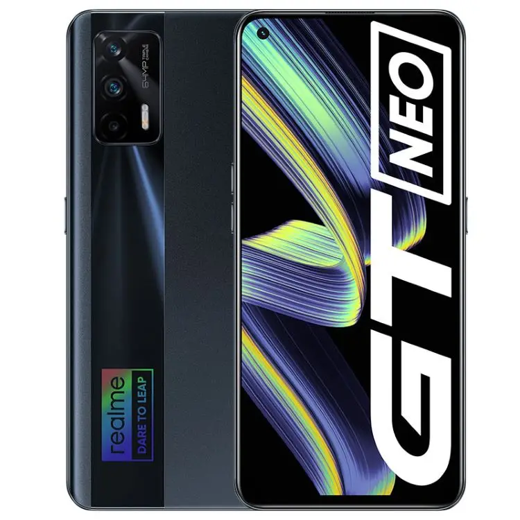 new for realme gt neo 5g mobile phone 6 43 amoled screen 64mp main camera 50wmax smart flash charging nfc smartphone free global shipping