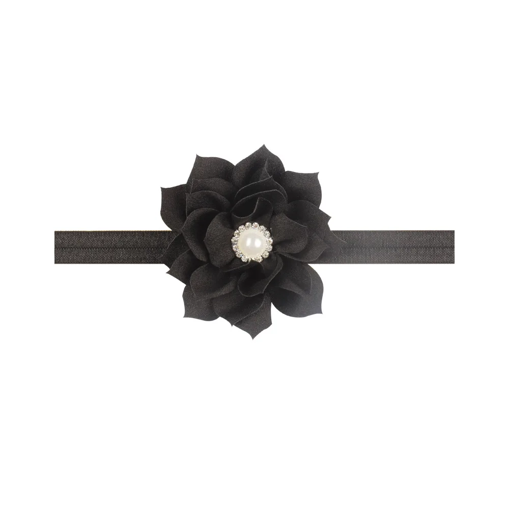 Ободок со стразами для новорожденных повязка на голову маленьких девочек с