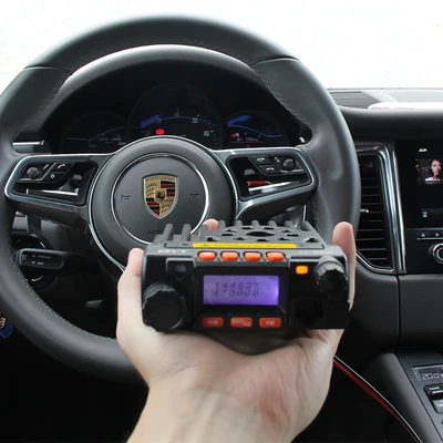 QYT KT-8900 UHF VHF Dual Band Mini Mobile Radio Transceiver 25W QYT KT8900 Vechile Mounted Two way Radio Long distance