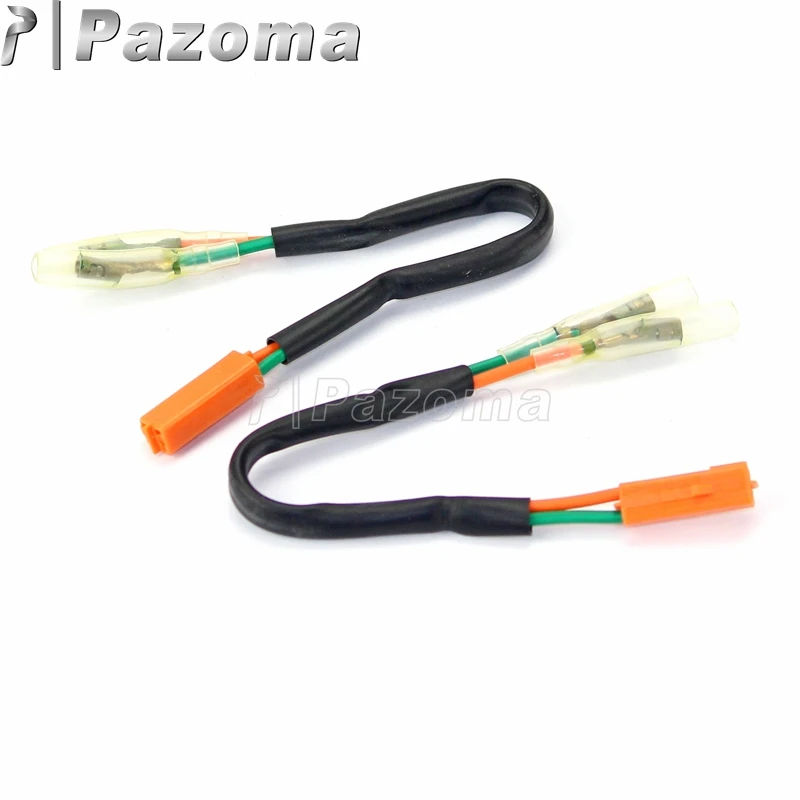 2 шт. адаптер для мотоцикла с индикатором поворота разъем переходник Kawasaki Ninja 250R