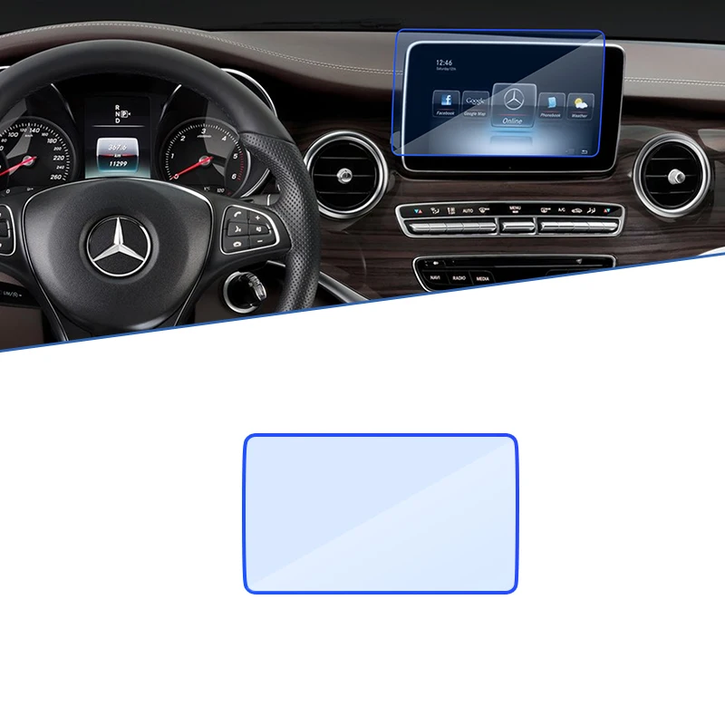 Пленка из закаленного стекла для Mercedes Benz V Class Vito W447 MK3 2015 2016 2017 2018 2019 2020 2021 2022 |