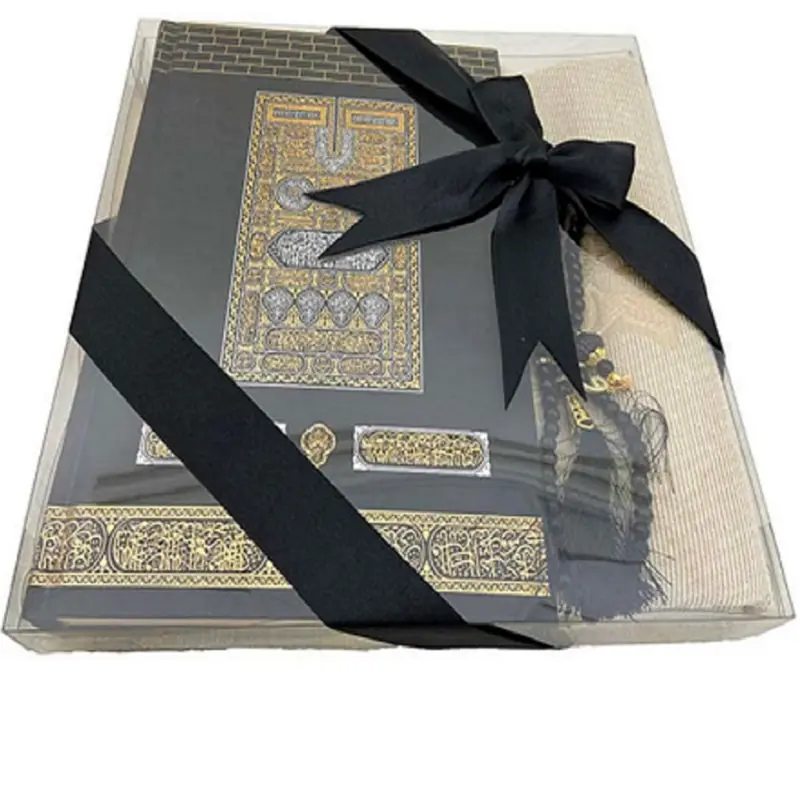 

Islamic Gift Box Gift for Father & Mother Prayer Mat Rug Tasbih Quran Unique Prayer Gift Set Islamic Wedding Ramadan Eid al Adha