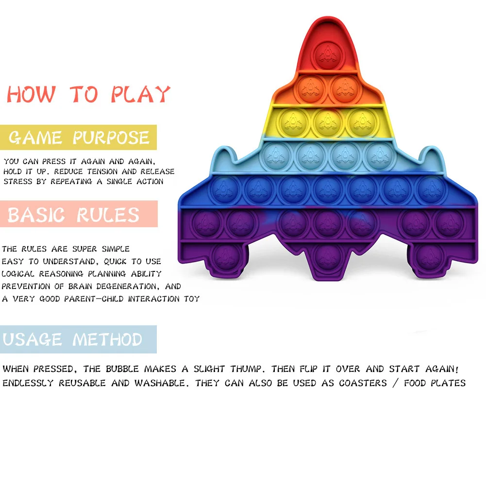 Juguete para aliviar el estr&eacute;s, juguete para aliviar el estr&eacute;s, aumentar el enfoque, juguete para ni&ntilde;os, matem&aacute;ticas, padres e hijos, suministros interactivos sensoriales-4