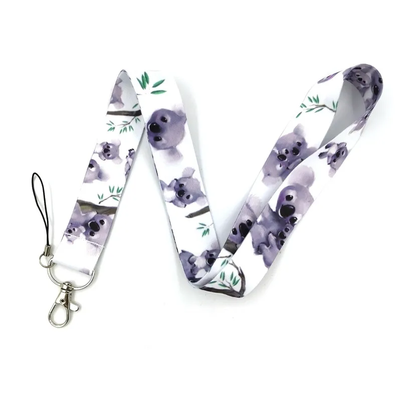 Австралия коала шейный ремешок брелок для ключей карты мобильный телефон